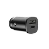 Baseus Square PPS inteligentna ładowarka samochodowa z portami USB Quick Charge 4.0 QC 4.0 i USB-C PD 3.0 SCP czarny (CCALL-AS01